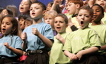 A portion of Frank's Kids Choir at Christian Faith Center's Easter Northwest 2006
